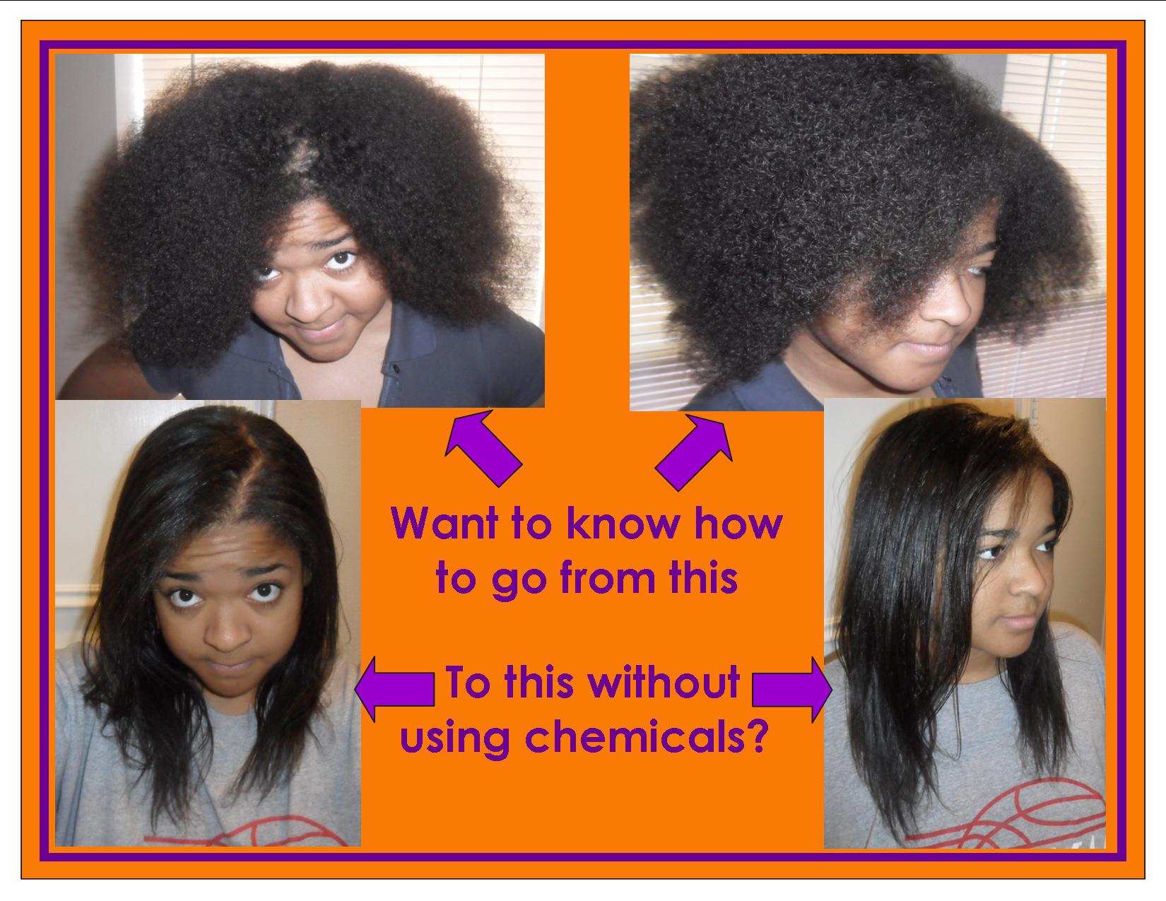 Straightening The Hair Without Chemical Processing Get Healthy